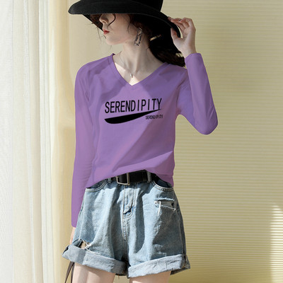 Широк модел дамска блуза с щампа