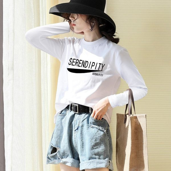 Широк модел дамска блуза с щампа