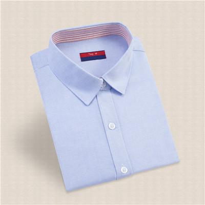 Moteriška medvilnė Elegantiška medvilninė palaidinė ilgomis rankovėmis Kasdieniai solidūs marškiniai Balta moteriška palaidinė Palaidinė Didesnio dydžio mokyklinė palaidinė Dioufond