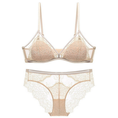 Lenjerie de dama cu dantela si tul in mai multe culori