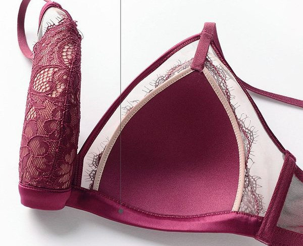 Lenjerie de dama cu dantela si tul in mai multe culori