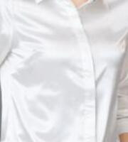 Női OL szatén selyem blúz gombos női selyem szatén blúz ing alkalmi fehér fekete arany piros hosszú ujjú szatén blúz felső