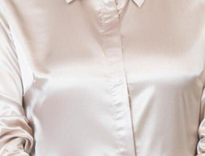 Női OL szatén selyem blúz gombos női selyem szatén blúz ing alkalmi fehér fekete arany piros hosszú ujjú szatén blúz felső