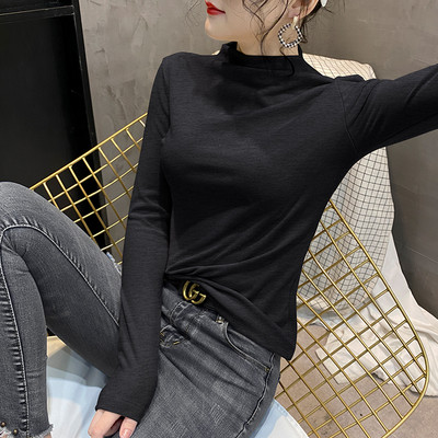 Дамска блуза с дълъг ръкав в няколко цвята