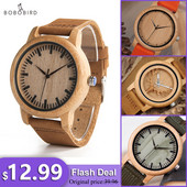 BOBOBIRD Ceas din lemn Ceasuri de mână pentru bărbați Ceasuri de mână cu quartz Ceasuri de mână pentru bărbați Personalizați Ceas din lemn pentru bărbați Relogio Masculino Dropshipping