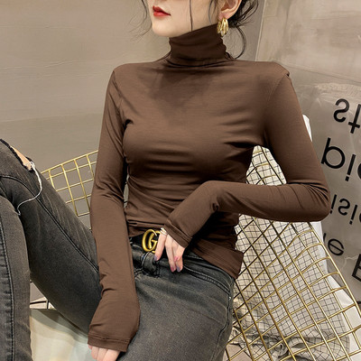 Изчистен модел дамско поло в много цветове