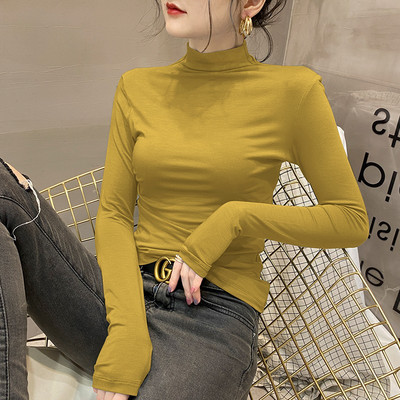 Изчистен модел дамско поло в много цветове