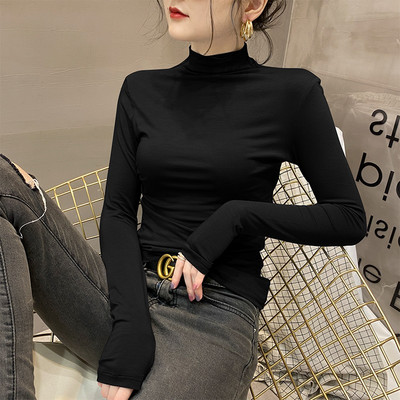 Изчистен модел дамско поло в много цветове