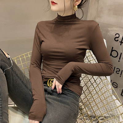 Изчистен модел дамско поло в много цветове