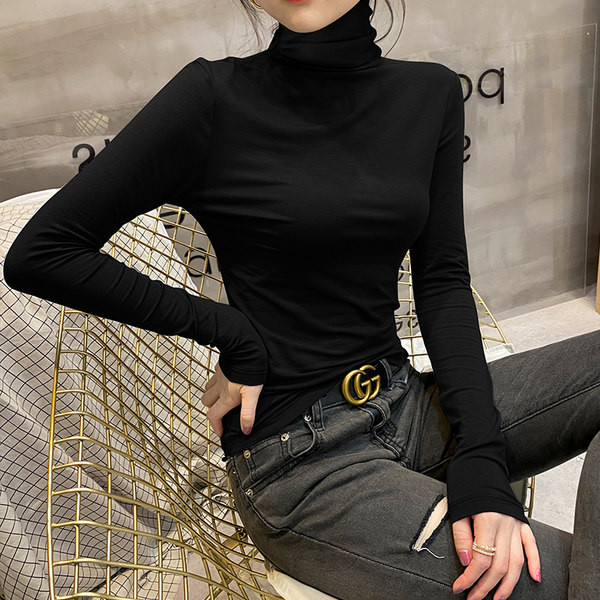 Изчистен модел дамско поло в много цветове