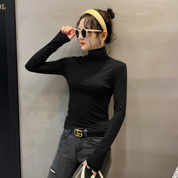 Изчистен модел дамско поло в много цветове