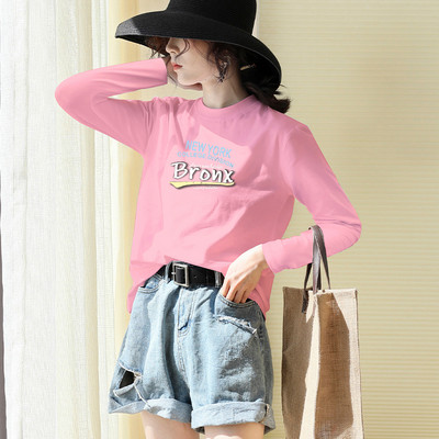 Ежедневна широка блуза с надпис  - в много цветове