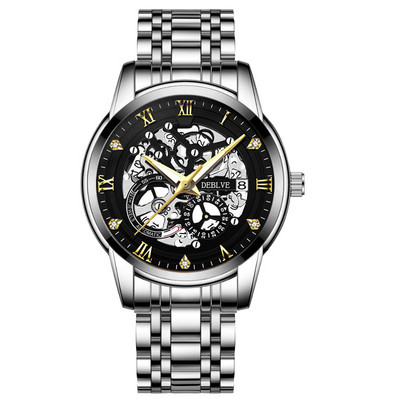 2022. Novi muški vodootporni luksuzni muški muški šuplji kvarcni sat, modni sat, muški Relogio Masculino