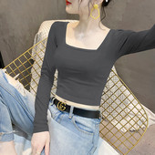 Ежедневна дамска блуза с дълъг ръкав -няколко цвята