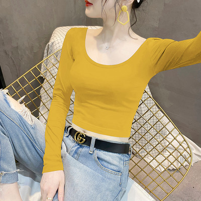 Ежедневна дамска блуза с дълъг ръкав -няколко цвята