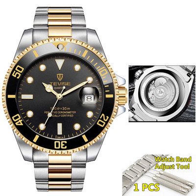 2022 Tevise Ceasuri mecanice de lux pentru bărbați de top brand Ceasuri de mână cu cuarț din oțel, automate, impermeabile, Relogio Masculino 2022