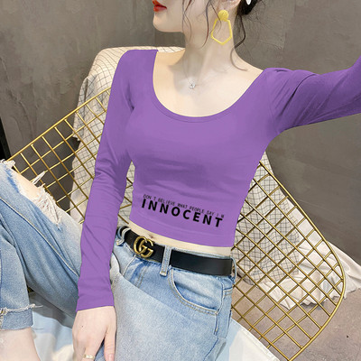 Ležerna ženska bluza sa ovalnim izrezom i printom - više boja