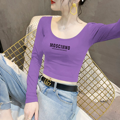 Ležerna ženska bluza sa ovalnim izrezom i printom - više boja