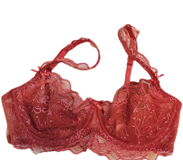 Čipkasti ženski dvodijelni komplet - grudnjak i gaćice