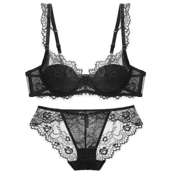 Įvairių spalvų moteriška liemenėlė ir kelnaitės