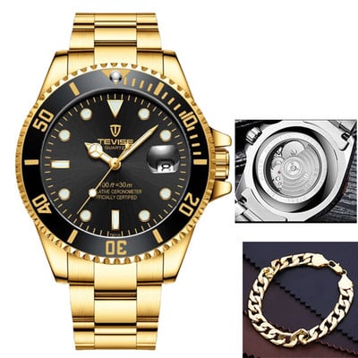 Hodinky TEVISE Diver 2022, automatické mechanické hodinky, športové luxusné pánske hodinky najvyššej značky, náramkové hodinky 2023, relogio masculino