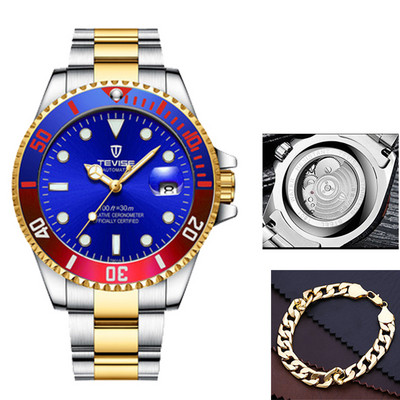 Hodinky TEVISE Diver 2022, automatické mechanické hodinky, športové luxusné pánske hodinky najvyššej značky, náramkové hodinky 2023, relogio masculino