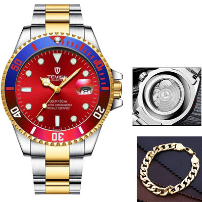 Hodinky TEVISE Diver 2022, automatické mechanické hodinky, športové luxusné pánske hodinky najvyššej značky, náramkové hodinky 2023, relogio masculino