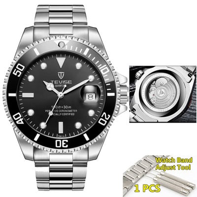 Hodinky TEVISE Diver 2022, automatické mechanické hodinky, športové luxusné pánske hodinky najvyššej značky, náramkové hodinky 2023, relogio masculino