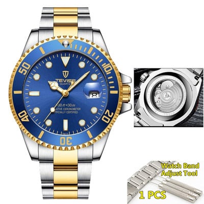 Hodinky TEVISE Diver 2022, automatické mechanické hodinky, športové luxusné pánske hodinky najvyššej značky, náramkové hodinky 2023, relogio masculino