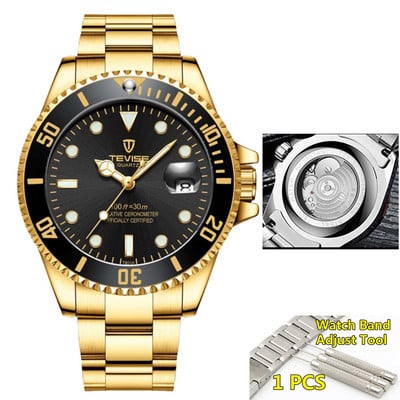Hodinky TEVISE Diver 2022, automatické mechanické hodinky, športové luxusné pánske hodinky najvyššej značky, náramkové hodinky 2023, relogio masculino