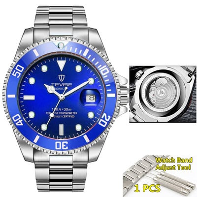 Hodinky TEVISE Diver 2022, automatické mechanické hodinky, športové luxusné pánske hodinky najvyššej značky, náramkové hodinky 2023, relogio masculino
