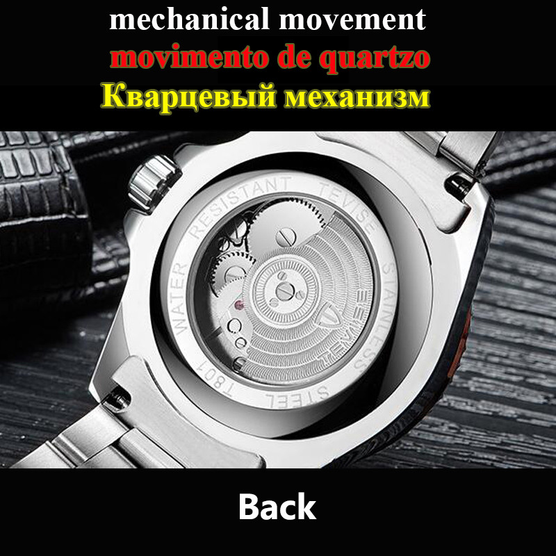 Hodinky TEVISE Diver 2022, automatické mechanické hodinky, športové luxusné pánske hodinky najvyššej značky, náramkové hodinky 2023, relogio masculino