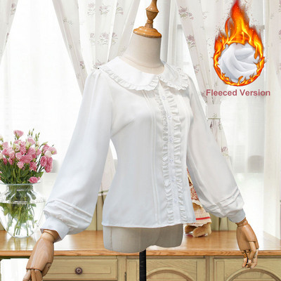 Ženska Lolita bluza Debela Lolita košulja od runa