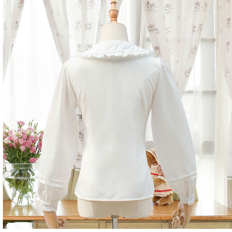 Ženska Lolita bluza Debela Lolita košulja od runa