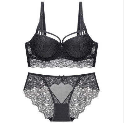 Modni ženski set grudnjaka i gaćica od čipke