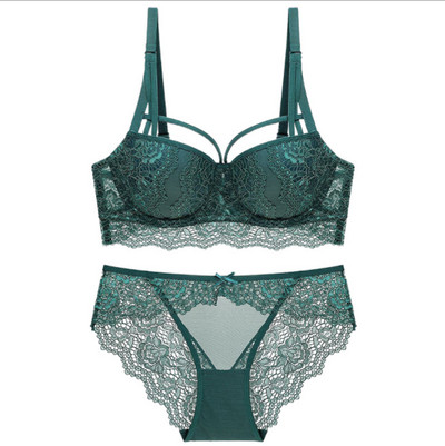 Modni ženski set grudnjaka i gaćica od čipke