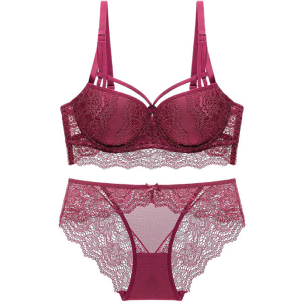 Modni ženski set grudnjaka i gaćica od čipke