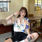 Ženske majice i bluze 2020. Ljeto Havajski stil Opuštena udobna ležerna šifonska košulja kratkih rukava Ženska odjeća Ženske košulje