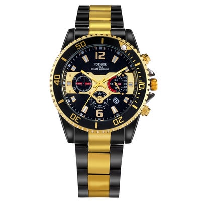 Muški satovi Vrhunski luksuzni poslovni kvarcni ručni sat za muškarce Narukvica Poklon set Vodootporni sat za muškarce Relogio Masculino