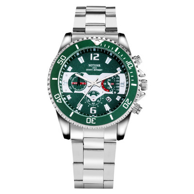 Muški satovi Vrhunski luksuzni poslovni kvarcni ručni sat za muškarce Narukvica Poklon set Vodootporni sat za muškarce Relogio Masculino