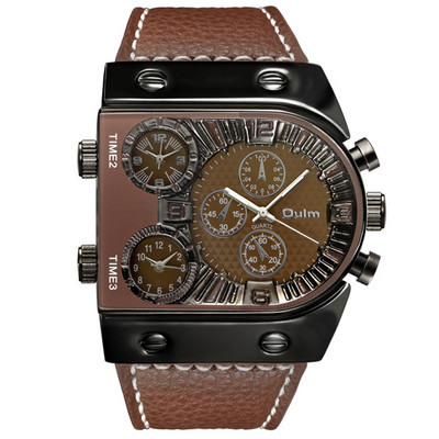 Luksusa vīriešu pulkstenis hronogrāfs zelta pulksteņi 3 laika joslu nerūsējošā tērauda liela ciparnīca vīriešu zelta rokas pulkstenis Relogio Masculino