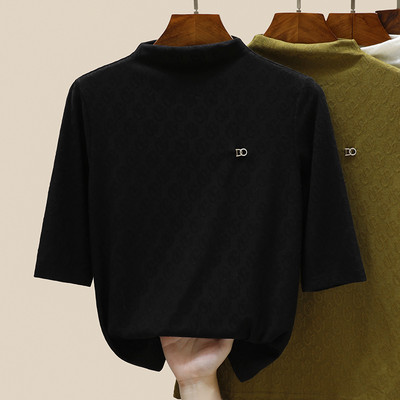 Široki model ženske bluze sa 3/4 rukavima