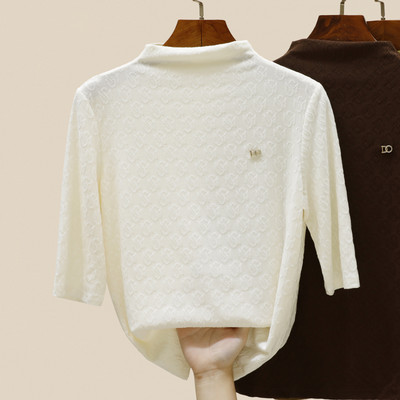 Široki model ženske bluze sa 3/4 rukavima