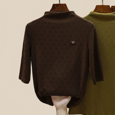 Široki model ženske bluze sa 3/4 rukavima