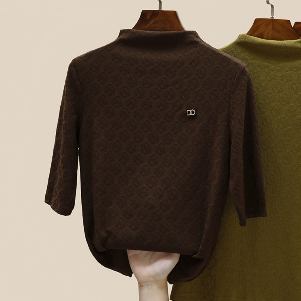 Široki model ženske bluze sa 3/4 rukavima