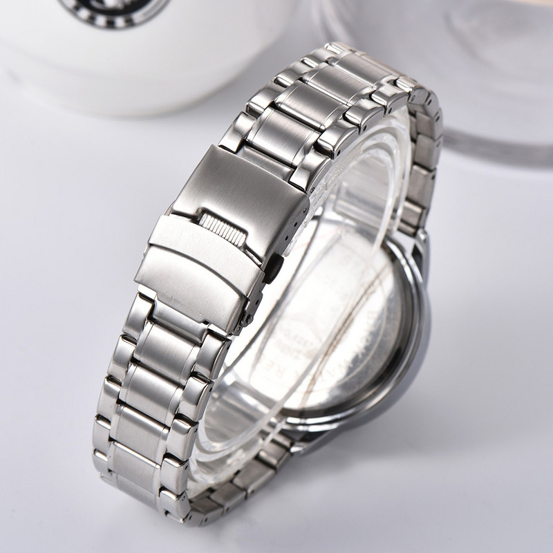 Įprastos asmenybės klasikinis tikslus vyriškas kvarcinis laikrodis lenktynėms nemokamas nerūdijantis laisvalaikio sportinis 3D automobilio vairo laikrodis