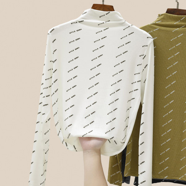 Дамска блуза с поло яка 