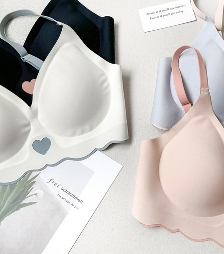 Sutien de damă fără cusături în diferite culori