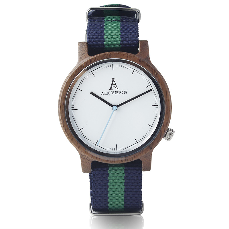 ALK Vision Pride Rainbow Top Ceasuri din lemn Dropshipping Brand Femei Bărbați Ceas din lemn Pânză LGBT Curea Fashion Casual Ceas de mână