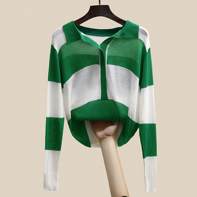 Ležerna ženska bluza s klasičnom kragnom i dugim rukavima